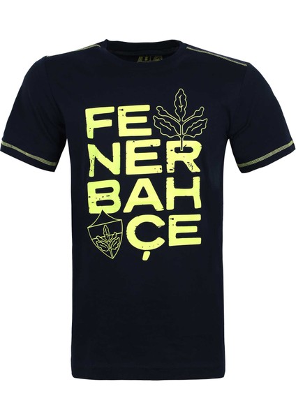 Erkek Trıbun Neon Fenerbahçe Tshırt