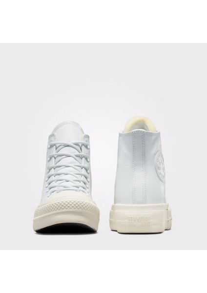 Chuck Taylor All Star Lift Platform Luxe Workwear Unisex Mavi Sneaker modelleri