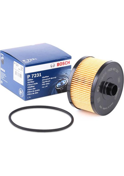 Nissan Qashqai 1.3 Dıg-T Benzinli Yağ Filtresi 2019-2021 Bosch