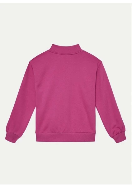 Baskılı Kadın Fuşya Sweatshirt 3J68C503Y 239