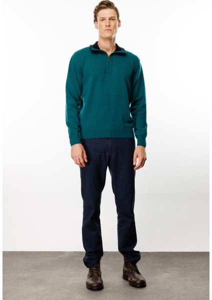 Erkek Fermuarlı Yaka Klasik Yün Kazak K.ö.başı fiyatları