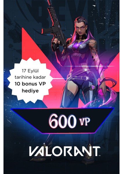 Valorant 600 Vp Points