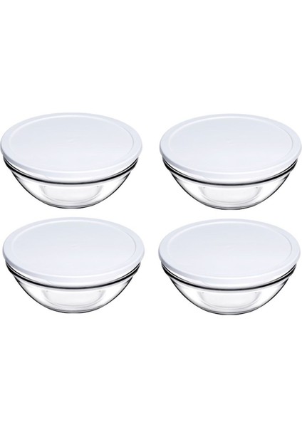 Sakalama Kabı Plastik Kapaklı 1700 cc 4 Adet