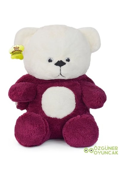 Legosh 70 cm Kapşonlu Uykucu Şirin Peluş Ayıcık Panda
