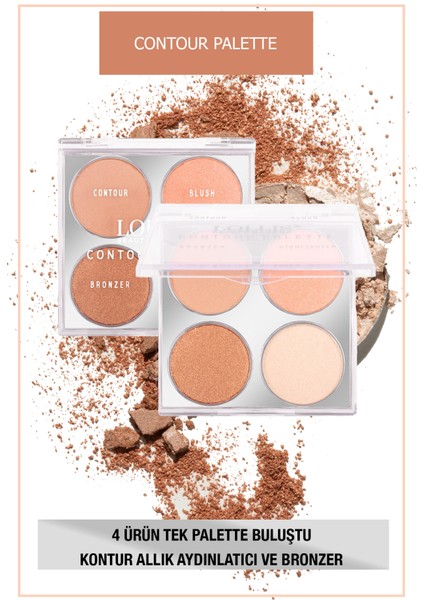 Contour Palette 4'lü Kontür Paleti