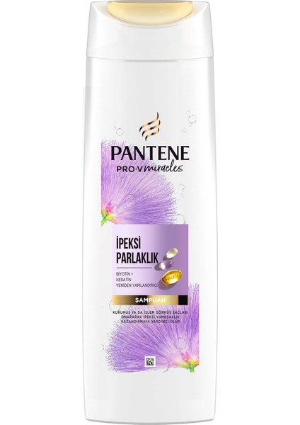 PANTENE PRO-V MIRACLES İpeksi Parlaklık Şampuan İşlem Görmüş Saçlar için 325ML