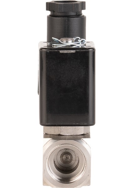 220 V Ac Paslanmaz Takoz Gövde Normalde Kapalı Solenoid Valf (0-25 BAR)