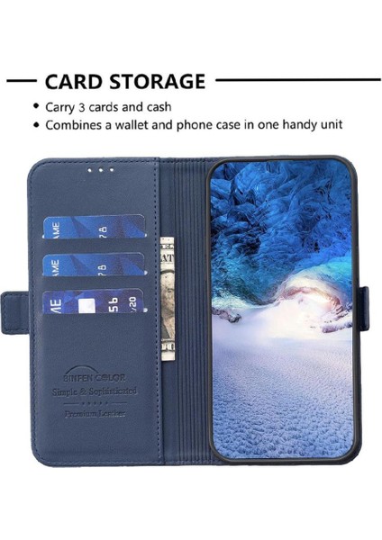 Colorful Shop Galaxy A06 Manyetik Kart Yuvaları Tutucu Darbeye Dayanıklı Tpu Için Flip Case (Yurt Dışından)