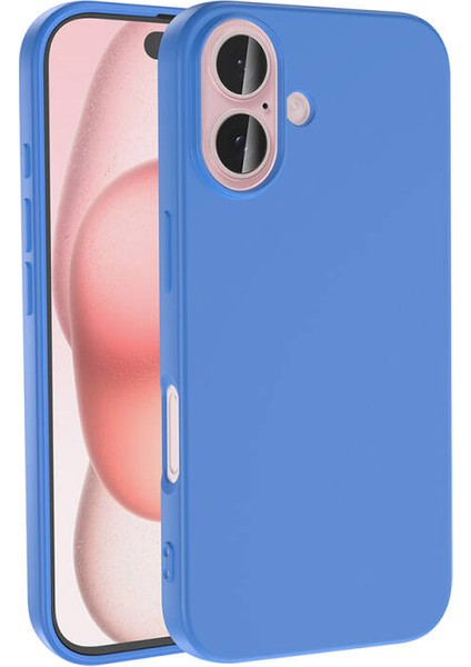 Apple İphone 16 Kılıf Yumuşak Doku ve Kadife Dolgulu Clay Premium Silikon Kapak