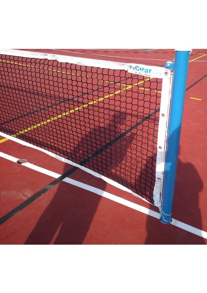 Via Sabit Ankrajlı Tenis Direği ve Diomond Tenis File Seti