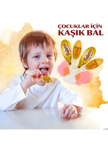 Doğal Çam Kaşık Bal 7 gr 10 Adet
