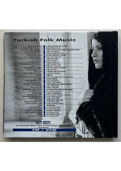 Zara Boyut CD (Orjnal Dönem Baskı Cd)