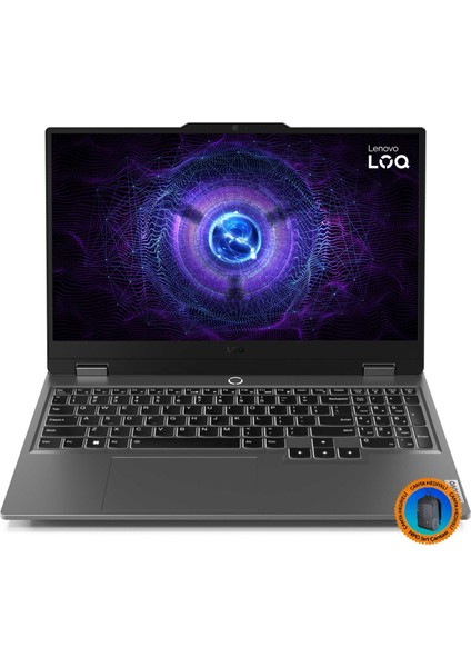 Loq 83GS007WTR08 I5-12450HX 32GB 1tbssd RTX4050 15.6" Fhd Freedos Dizüstü BILGISAYAR-CNT009