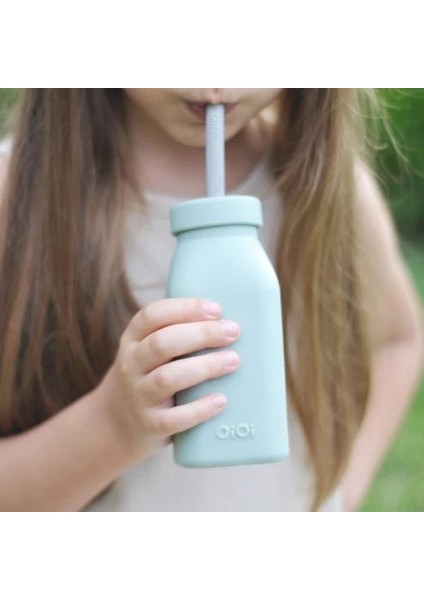 Şişe + Pipet 200ML River Green / Powder Grey fiyatları