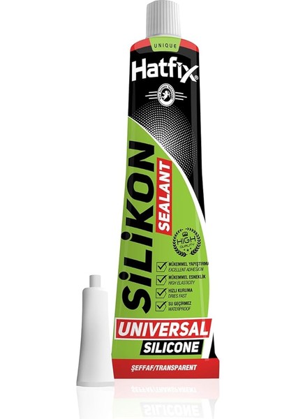 Haffix Tüp Silikon Şeffaf 50ML