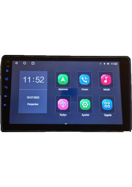 Ford Transit 2gb Ram 32GB Rom Android Multimedya Sürüm 13 Kablosuz Carplay Navigasyon 9 Inç Ekran