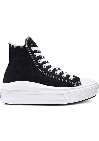 Chuck Taylor All Star Move Platform Kadın Günlük Ayakkabı 568497C Siyah