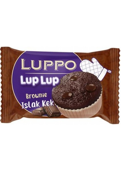 Luppo Browni Islak Kek 40 gr. (24'lü)