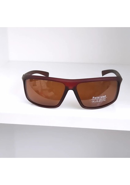 Ayel Glasses Spor Güneş Gözlüğü Kahverengi