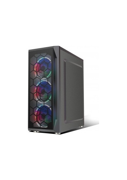 Hıper Zoe Gamıng Mıdı Atx 3X120MM Rgb Fan Kasa 80+ Bronz 750W Psu