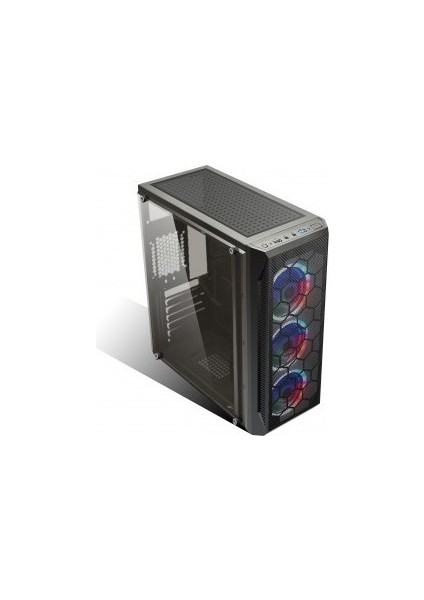 Hıper Zoe Gamıng Mıdı Atx 3X120MM Rgb Fan Kasa 80+ Bronz 750W Psu