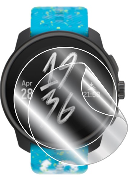 Suunto Race S ile Uyumlu Hydrogel Ekran Koruyucu (2 Adet)
