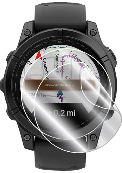 Garmin Fenix 8 (43MM) / Fenix E (47MM) Amoled Hydrogel Ekran Koruyucu (2 Adet)
