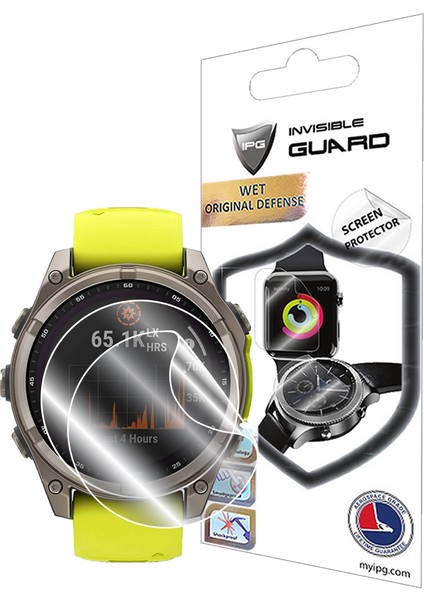 Garmin Fenix 8 (47MM) Amoled/solar Hydrogel Ekran Koruyucu (2 Adet)