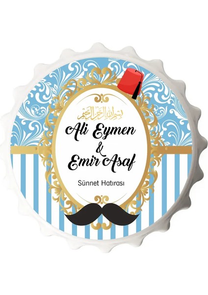 10 Adet Buzdolabı Magnet - Sünnet Açacak - Doğum Günü - Bebek - Çocuk -Nikah