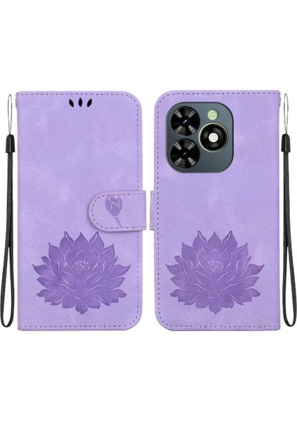 Tecno Spark Go 2024 Kickstand Manyetik Cüzdan Için Flip Case (Yurt Dışından)