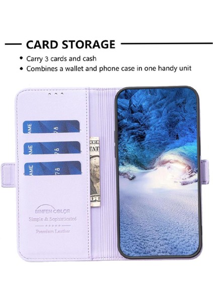 Galaxy A22 5g Manyetik Darbeye Tpu Iç Kabuk Pu Için Flip Case (Yurt Dışından)