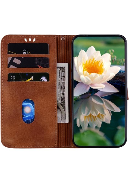 Galaxy S23 Artı Kickstand Kabartma Lotus Çiçek Için Flip Case (Yurt Dışından) indirimleri