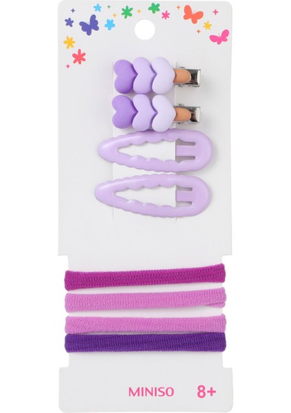 Gradyan Renkli 8'Li Saç Toka Seti - Renkli Ve Şık Stil