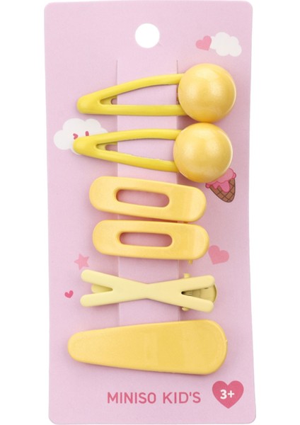 6'Lı Renkli Sevimli Saç Tokası Seti fırsatları