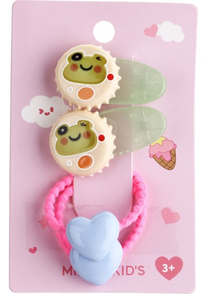 Eğlence Serisi Meyve Figürlü 4'Lü Saç Toka Seti - Taze Ve Renkli Stil indirimleri