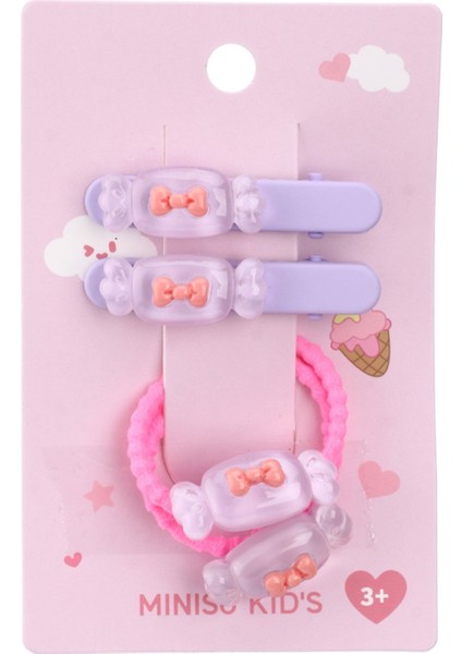 Eğlence Serisi Fiyonk Figürlü 4'Lü Saç Toka Seti - Zarif Ve Renkli Stil modelleri