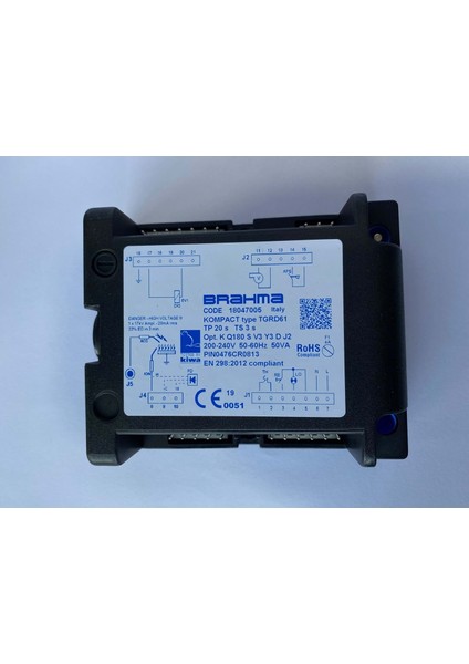 TGRD61 Brülör Otomatiği 18047005 TP20S TS3S 200-240V 50-60Hz 50VA