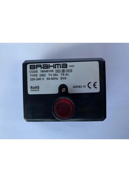 Gr2 Brülör Otomatiği 18049105 TV20S TS5S 220-240V 50-60Hz 8VA