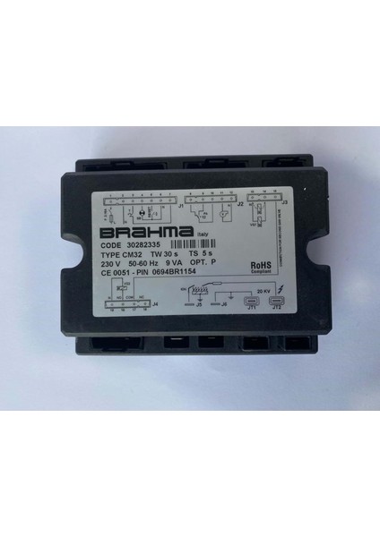 CM32 Brülör Otomatiği 30282335 TW30S TS5S 230V 50-60Hz 9VA
