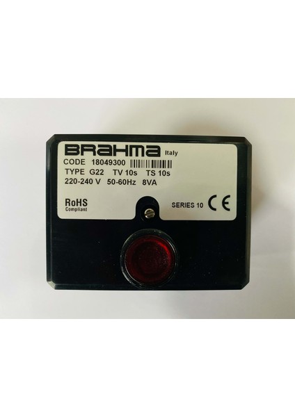 G22 Brülör Otomatiği 18049300 TV10S TS10S 220-240V 50-60Hz 8VA