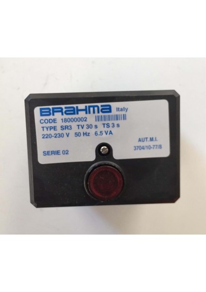 Sr3 Brülör Otomatiği 18000002 TV30S TS3S 220-230V 50Hz 6.5VA