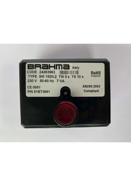 SM152N.2 Brülör Otomatiği 24283963 TW5S TS10S 230V 50-60Hz 7VA