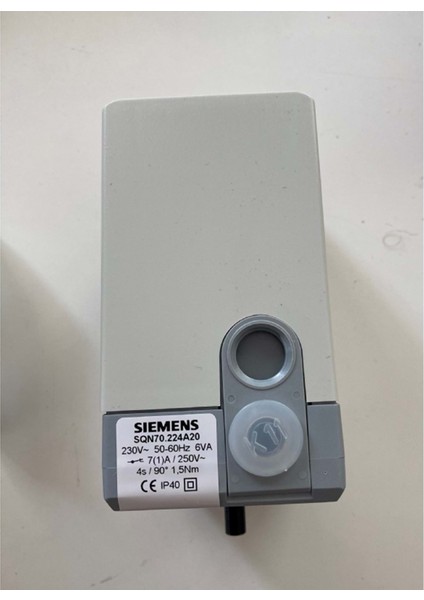 Sıemens SQN70.224A20 Servomotor 230V 50-60Hz 6VA 7(1)A 250V 4s/90° 1.5nm