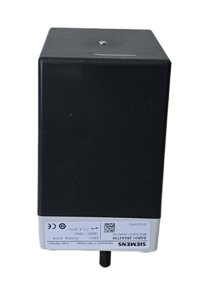 Sıemens SQN31.252A2700 Servomotor 230V 50-60Hz 6.5VA 12S/90° 1.8nm 7(1)A 250V