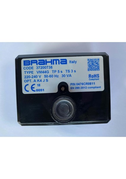 VM44G Brülör Otomatiği 37200738 TP5S TS3S 220-240V 50-60Hz 30VA