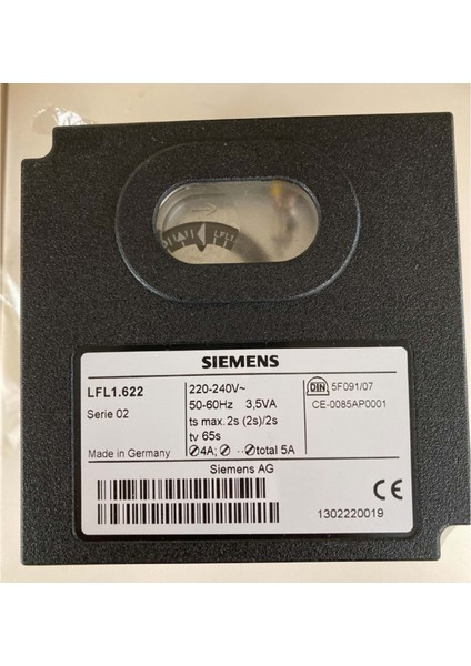 Sıemens LFL1.622 Brülör Otomatiği 220-240V 50-60Hz 3.5VA Ts Max.2s (2s)/2s Tv 65S