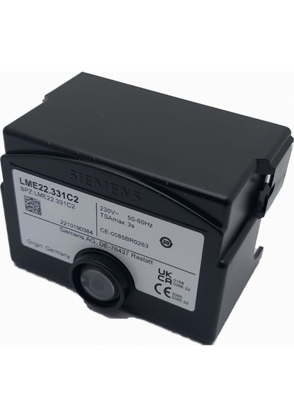 Sıemens LME22.331C2 Brülör Otomatiği (Kontrol Kutusu - Beyin) 230V 50/60Hz TSAMAX3S