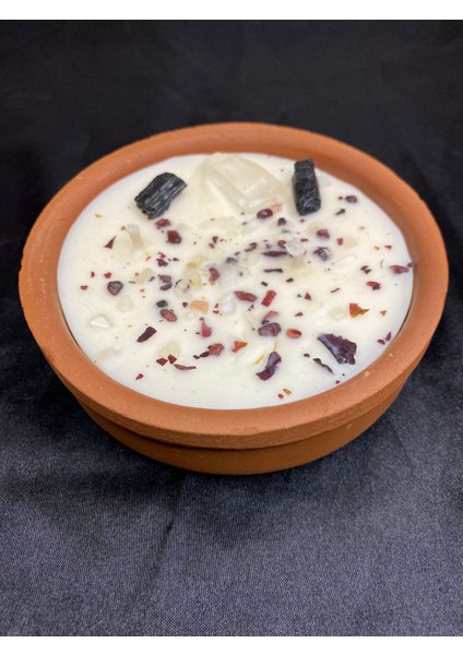 Çömlekte Otantik Sürülebilir Stres ve Nazar Mumu