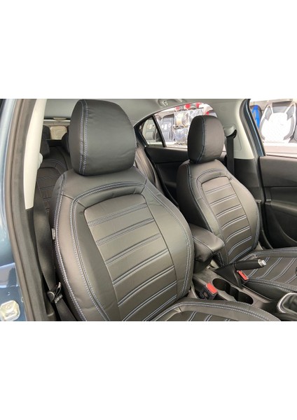 Fiat Egea Araca Özel Oto Koltuk Kılıfı - 1. Kalite Deri modelleri