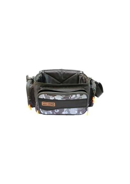 Black Camo Helper Bag - Balıkçı Çantası